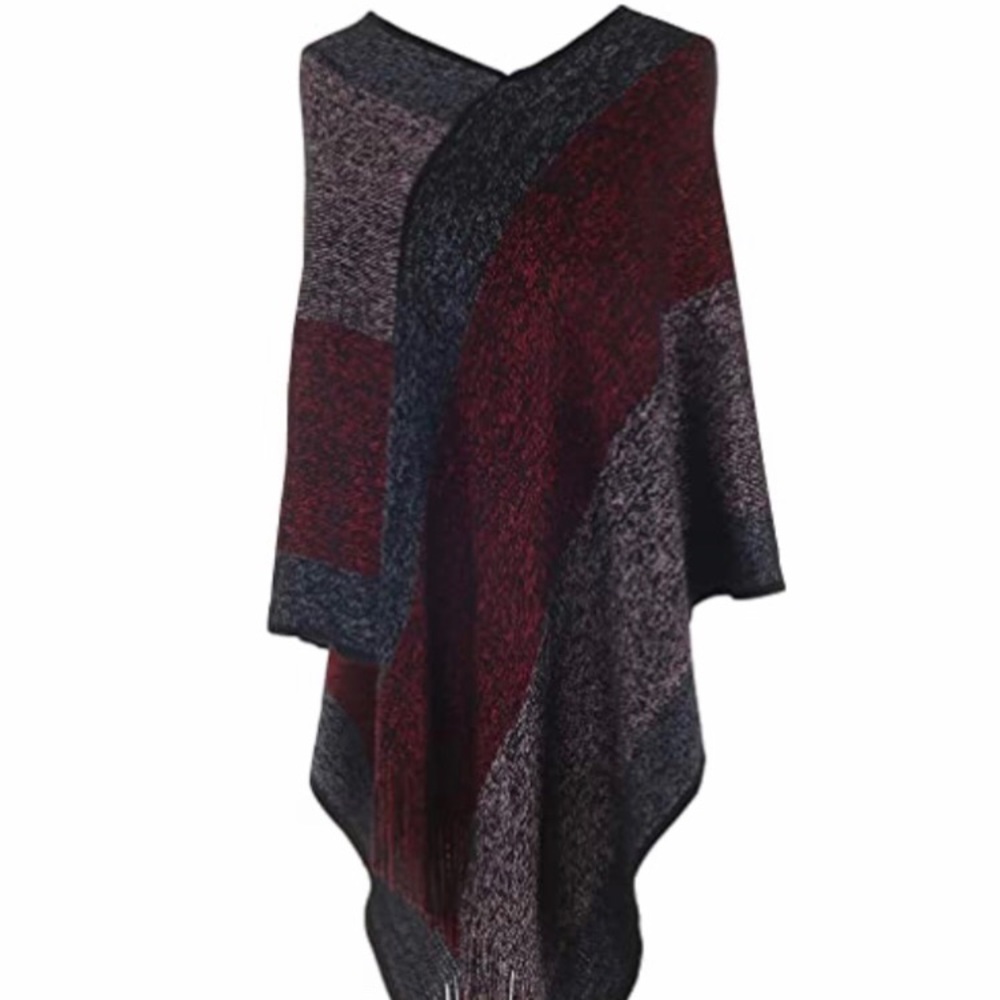 Jack & Missy Knit Poncho